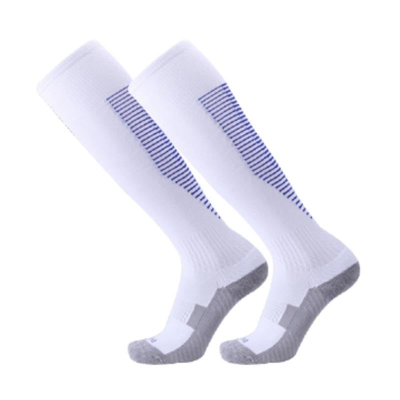 Children'S Overknee Football Socks Men'S Thickened Towel Socks Stockings Sports Socks Sweat-Absorbing Breathable Non-Slip Socks
