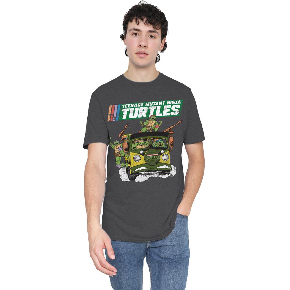 Teenage Mutant Ninja Turtles Unisex Adult Van T-Shirt