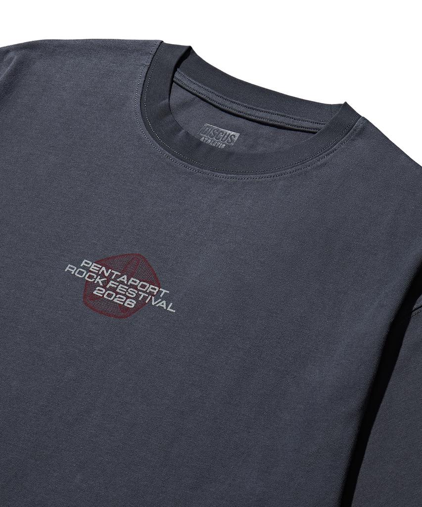 DISCUS ATHLETIC 2026 Pentaport Neon T-Shirt Charcoal
