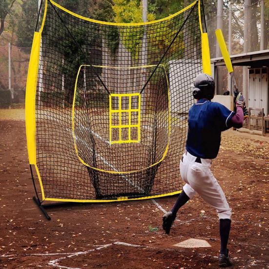 Baseball Net Pitching Net Extra-Large Easy To Install Portable Hitting Net Batting Practice Net Sports Accessories