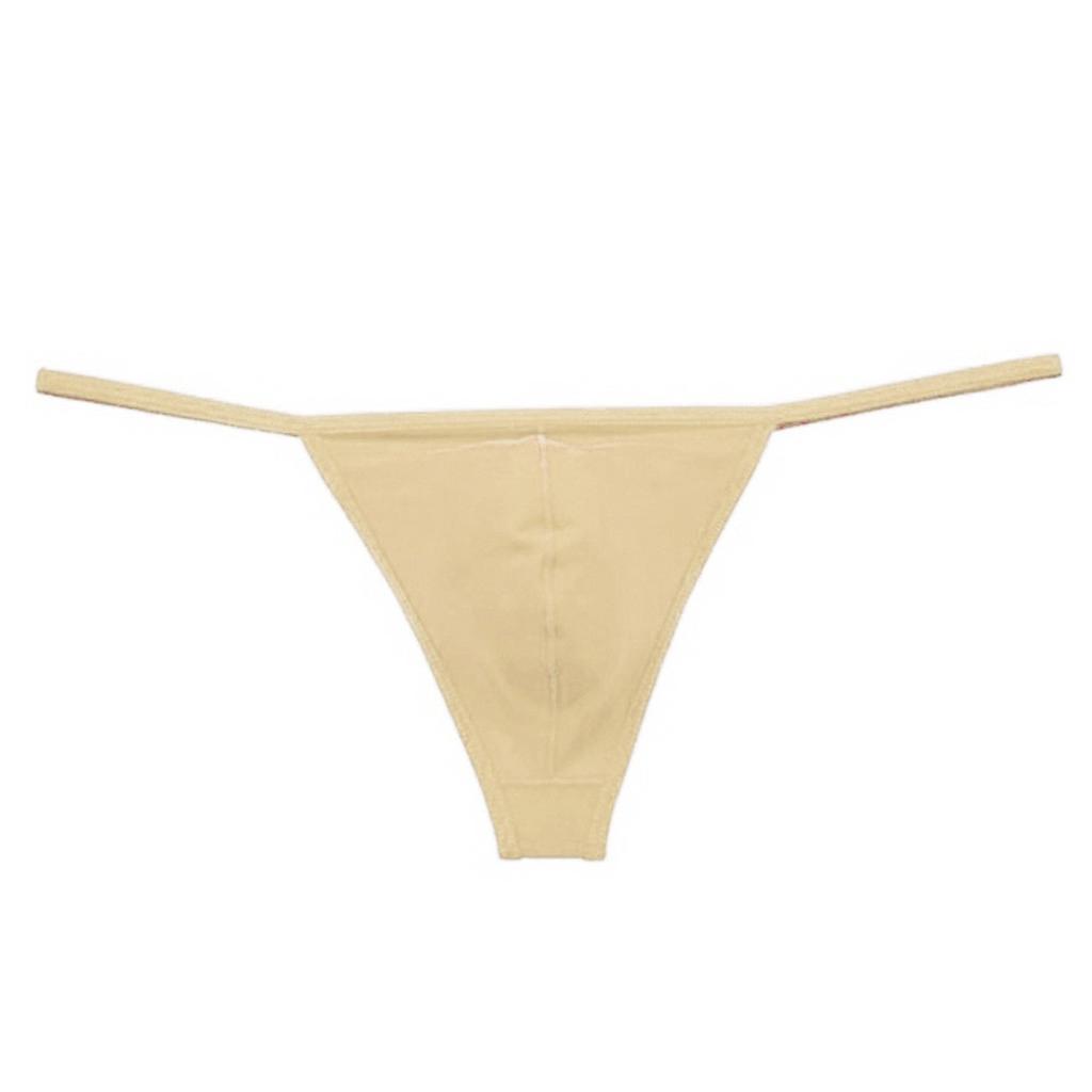 Open Back Mens Underpants Low Waist Briefs G-string Thong Underwear