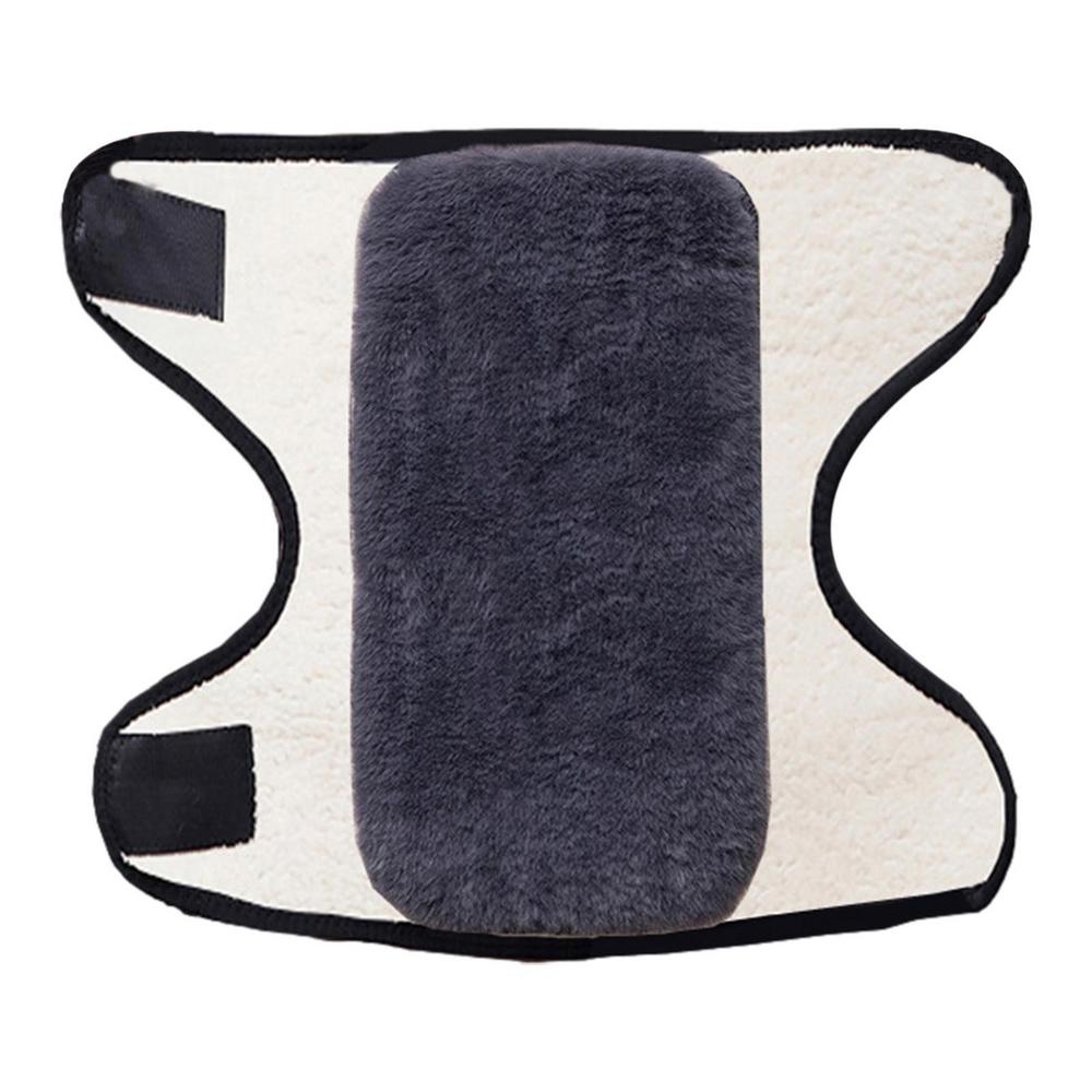 Knee Sleeves For Men Adjustabe Cashmere Wool Knee Warmers Thermal Knee Braces Leg Warmers Winter Plush Knee Pads Leg Sleeves