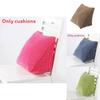 Office Corduroy Cushion Pillow With Removable Cover For Lumbar Support And Car Seat Comfort