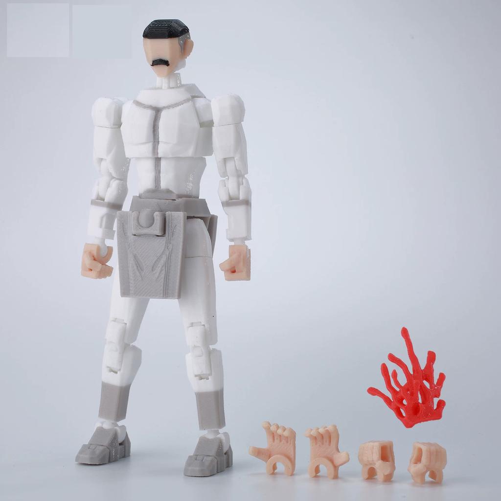 3D-Printed Articulated Action Figures Collectible Toys for Adults And Kids