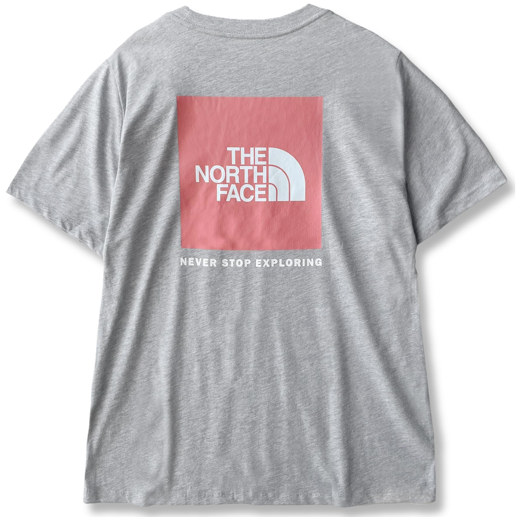 

Северная футболка с коротким рукавом и принтом на спине BOX Logo BOX NSE TNF Светло-серая Размер S [The Face] Женская футболка TEE, Вереск/Терракотовый [Б/у]