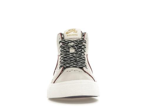 Nike SB Zoom Blazer Mid X Welcome Skateboarding Casa Welcome Madrid - FQ0795-100