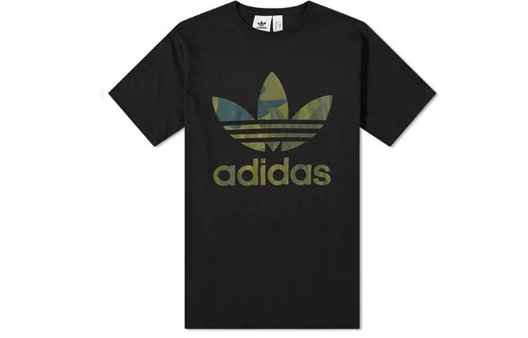 Adidas Originals Trefoil T Shirt Men s Black FM3338 XL