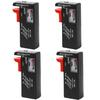 1pc Battery Tester Model BT-168 Battery Checker for AA AAA C D 9V 1.5V Button Cell Batteries, Requires No Battery for Operation