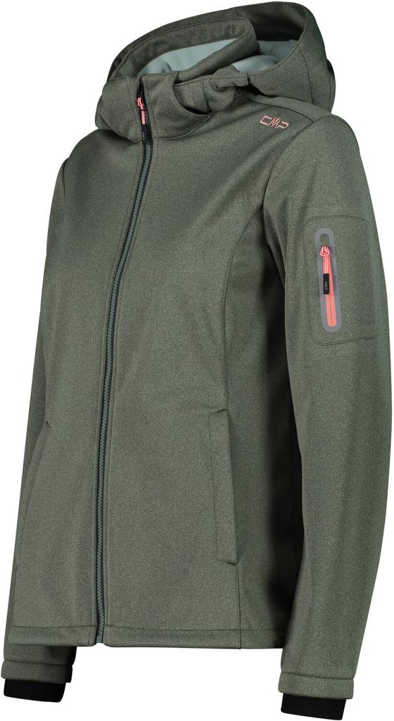 CMP Softshell Jacket Zip Hood Women (39A5006M) Woman (39A5006M) Salvia Mel.