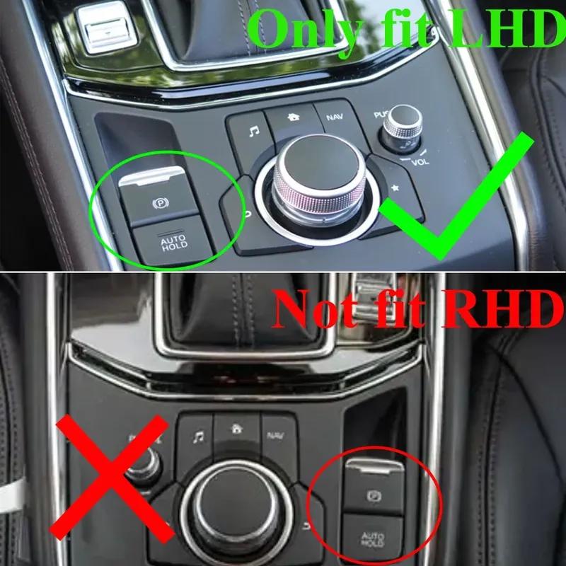 1PC LHD Emergency Electric Handbrake Parking Brake Switch Button For Mazda 6 Atenza GJ GL 13-19 CX-5 CX5 II 17-24 CX-8 CX8 18-24