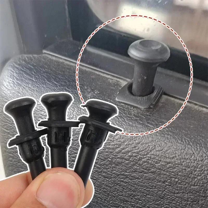 4/8pcs Car Door Lock Pins Plastic Door Lock Latch Automotive Replaceable Accessories for Golf Passat 191837187 Protective Cover