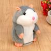 Talking Hamster Plush Toy With Recording Function For Kids Gift And Collectible Use