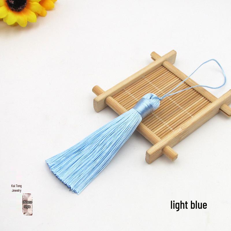 8cm Closed Loop Hanging Cord: Chubby Bookmark & Pillow Tassel