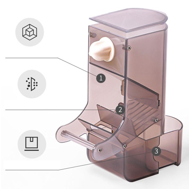 Bird Feeder Automatic Hanging Cup Food Dish for Cockatiels Canaries for Sun Conu