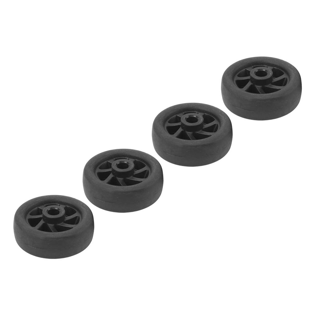 4pcs Suitcase Wheels Replacement Durable Silent PVC Swivel Luggage Caster Wheels Repair