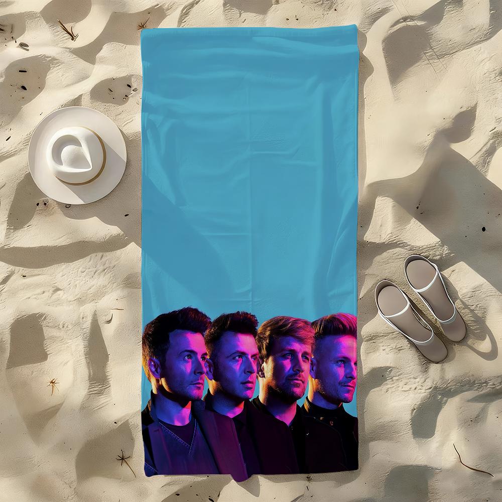 Band W-Westlife-S Towel For Swim Yoga Gym Quick Drying Soft and Skin-friendly Beach Towels All-Season