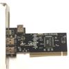 Novo Controlador de Placa PCI Firewire IEEE 1394 de 4 Portas 4 / 6 Pinos para 1394 Placa de Captura de Vídeo Adaptador com CD de Driver para HDD MP3 PDA