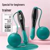 Children's Cordless Digital Counting Jump Rope with Weighted Steel Wire and Large Ball