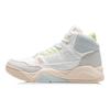 Li-Ning Lightweight Breathable Retro Basketball Shoes Women Sneakers White Blue AGBR084-1