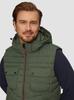 Winter Jacket s.Oliver with Quilted Vest and Detachable Hood (2150440) Green