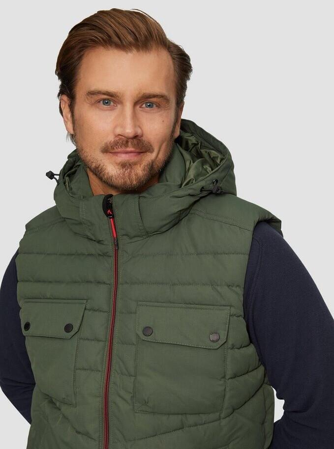 Winter Jacket s.Oliver with Quilted Vest and Detachable Hood (2150440) Green