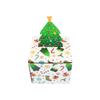 1PC Festive Layered Candy Box with Wrapping Paper Paper  Box 13.5x13x11cm
