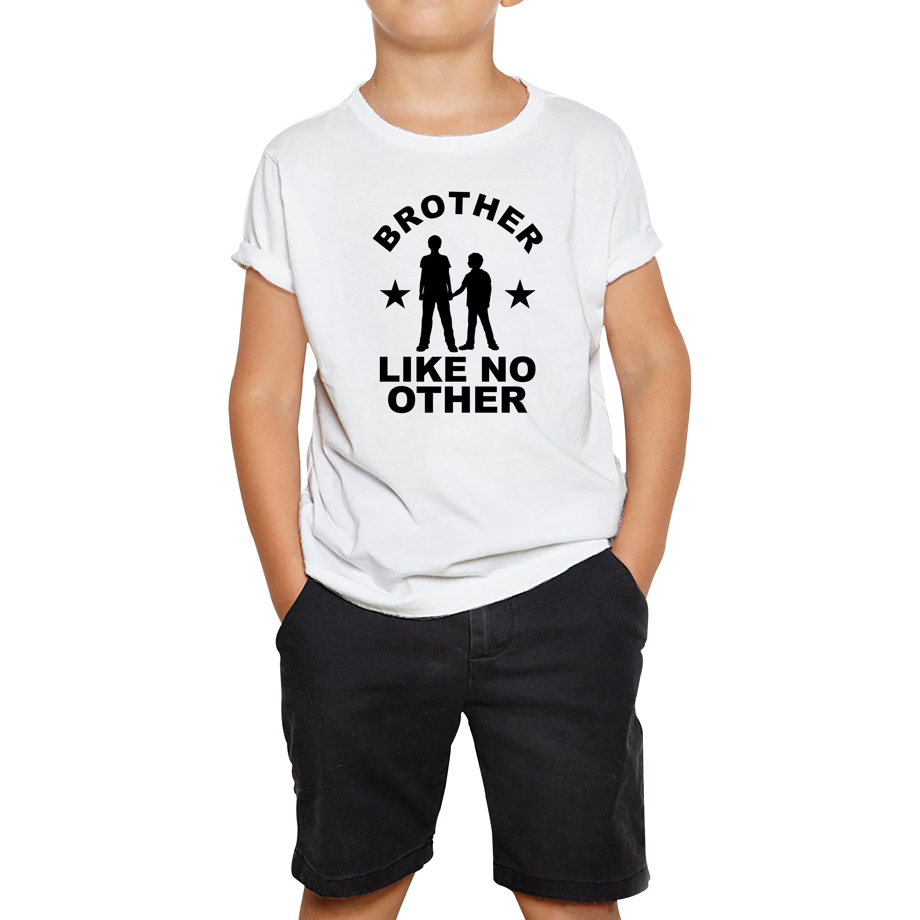 Brother Like No Other Best Sibling Kids T Shirt 140