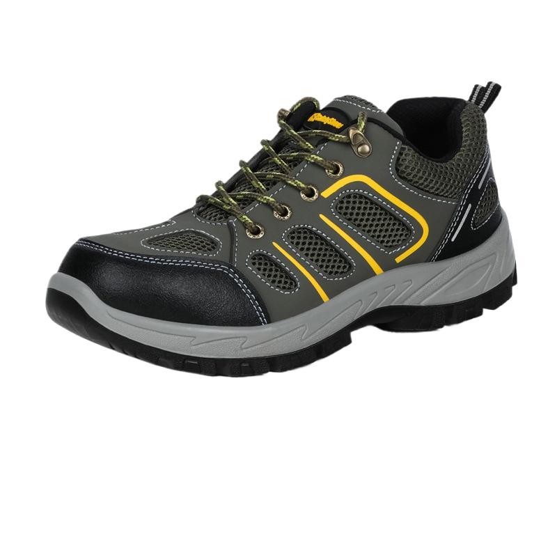 Labor Insurance Shoes Men's Anti-smashing, Anti-piercing, Wear-resistant, Anti-manufacturing, Breathable, Safety Protective Shoes