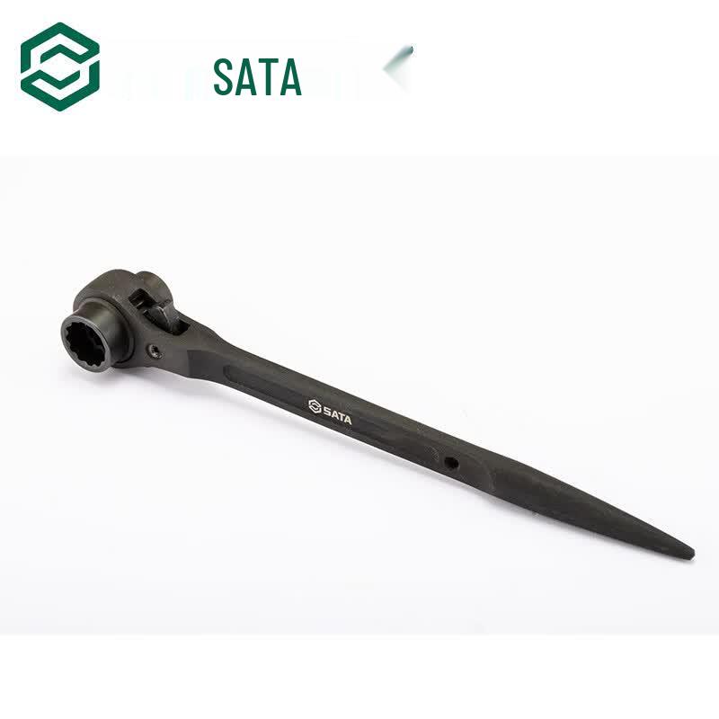 SATA Double-Ended Ratchet Wrench 17x19MM