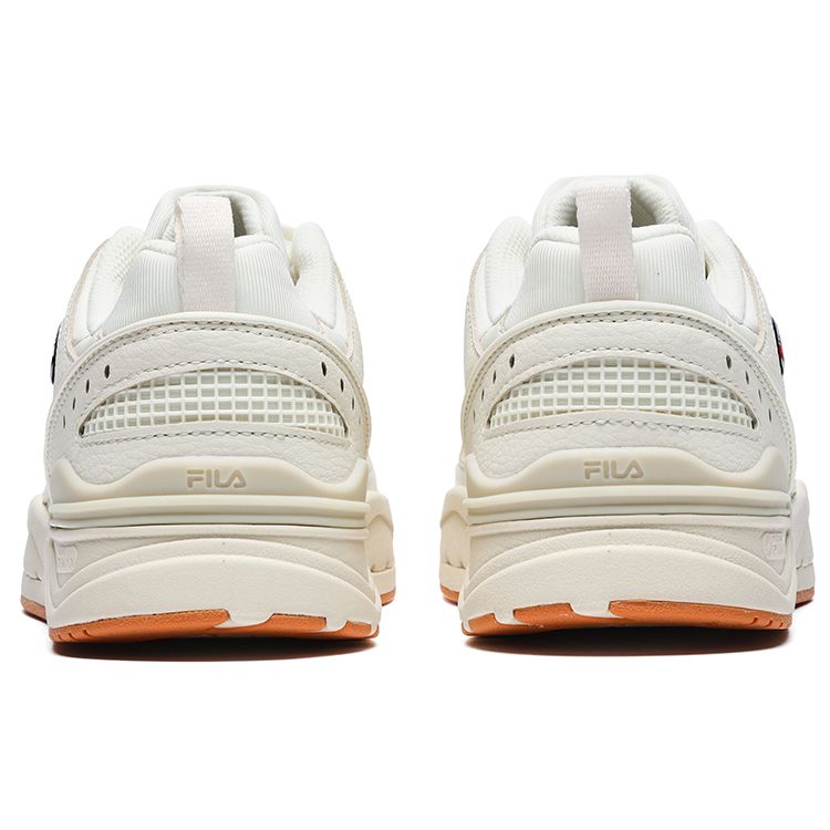 FILA Slam 22 Fabric Synthetic Leather Comfortable Durable Lightweight Low-Top Sneakers Women sneakers Off-White F12W231217FAW