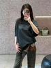 AC1996 Retro Distressed Letter Print Unisex Loose-Fit T-Shirt