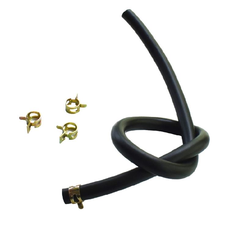 Manguera de Combustible con 10 Abrazaderas Diámetro Interior 7mm Manguera de Gas para Fuera de Borda Resistente a la Corrosión para Sistemas de Combustible de Coche Motocicleta Barco