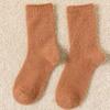Winter Warm Snow Socks Seamless Velvet Sleep Socks Gift Stockings