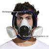 8100 Sphere-D Full Face Respirator Mask for Spray Painting, Chemicals, Pesticides, and Dust, with Wide Field of View