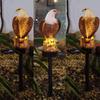 Owl Solar LED Lights Garden Trails Courtyard Lawn Animal Decoration Lights Waterproof Outdoor Garden Decoration Accessories