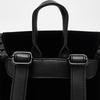 Zaino in velluto Harajuku scuro Zaino da donna con ricamo magico gotico Stile punk nero Zaino da donna Borse da viaggio Borsa a tracolla