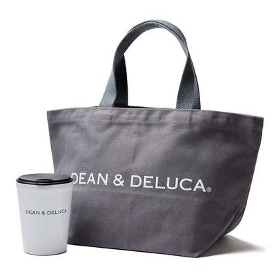 DEAN DELUCA Tote Bag Gray S Tumbler Gift & &
