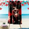 Custom Name YUNGBLUD Print Beach Towel, Large Soft Quick Dry Towel for Beach Camping Swimming_xia