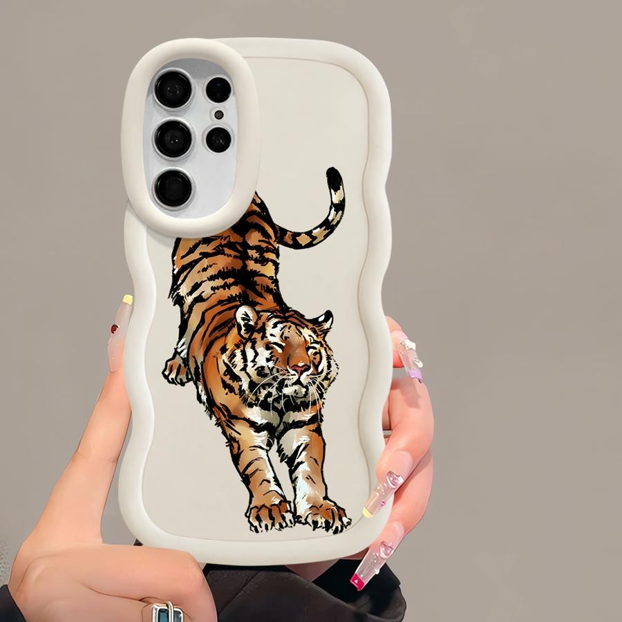 Cool Horse Tiger Case for Samsung Galaxy A25 S25 S22 Ultra S24 S23 Plus S20 FE A26 S21 Soft Phone Cover A36 A35 A55 A54 A24 A34