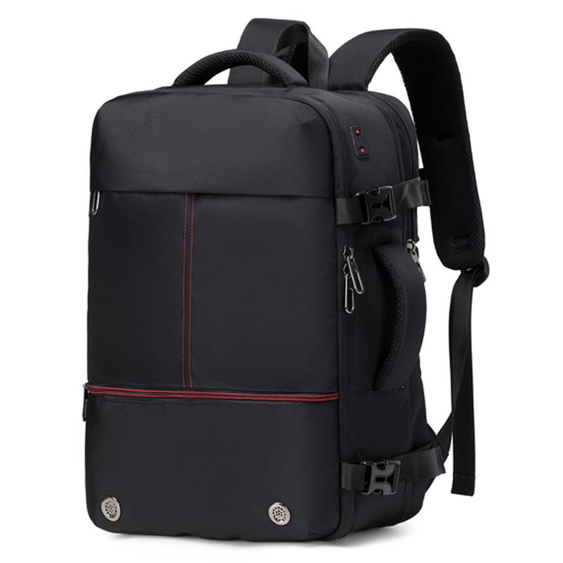 Large-Capacity Expandable Business Travel Backpack for 17.3 Inch Laptop