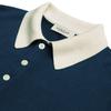 Solti Combination Polo Knit (Blue)