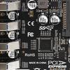 4 Port PCIe USB 3.0 HUB Adapter USB3 PCIe USB3.0 Controller 5Gbps USB 3.0 PCI Express Adapter Controller Converter for Computer