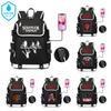Mochila Impermeable Stranger Things 4 Perfecta Para Estudiantes Y Adultos Con Gran Capacidad Y Función Recargable USB