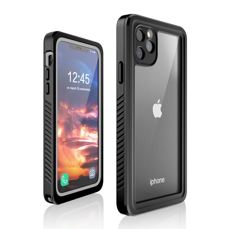 Profesjonalne wodoodporne i odporne na wstrząsy etui do iPhone 11 Pro Max - Idealne do pływania, snorkelingu i sportów na świeżym powietrzu