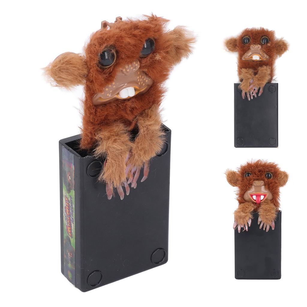 Surprise Prank Monkey Toy Realistic Funny Strengthen Relationships Pop Up Prankster Monkey Plush Dol