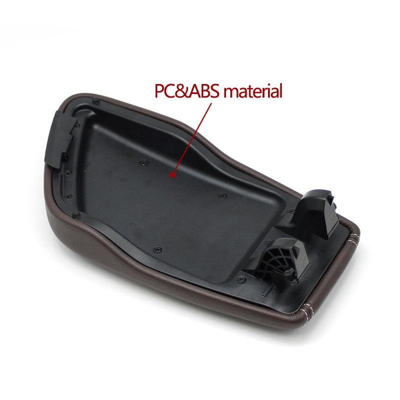 Left Hand Driver Car Center Console Storage Box Armrest Leather Panel Cover For BMW X1 X2 2 Series F48 F49 F39 F45 F46 2016-