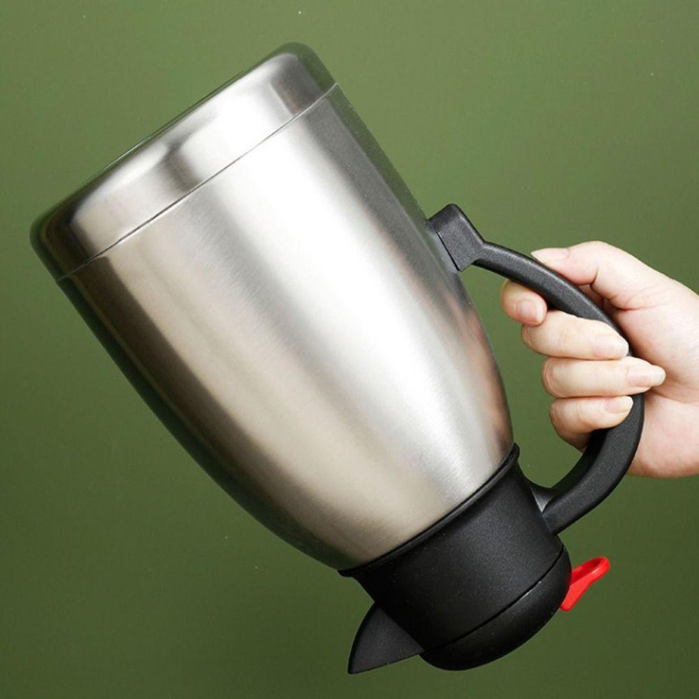 2L Thermoskanne Auslaufsicherer Deckel Isolierter Kessel Krug Thermoskanne für Kaffee Winter