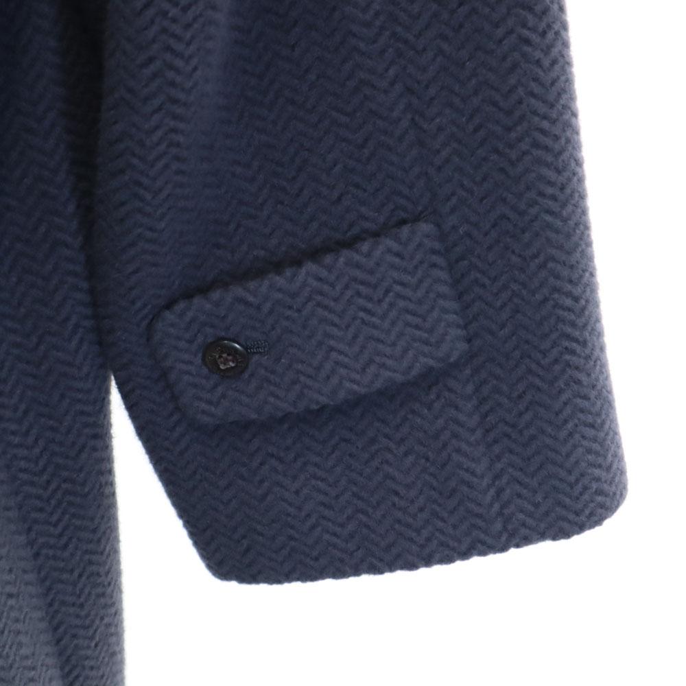 Givenchy 90s Old Herringbone Pattern Wool coat L gray Men's Used