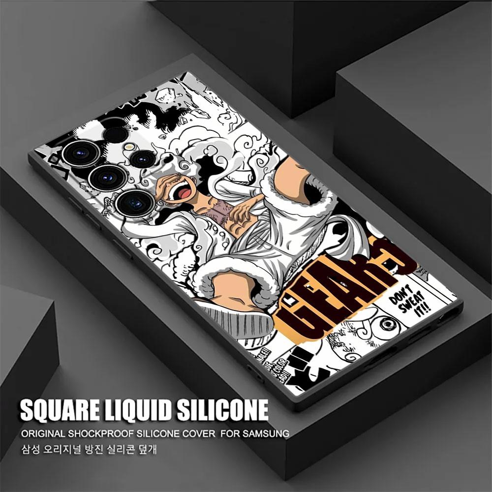 Comics One Pieces Anime Phone Case For Samsung Galaxy S25 S24 S23 S20 S21 FE S26 S22 Ultra 5G S26 Plus S25FE Soft Silicone Cover