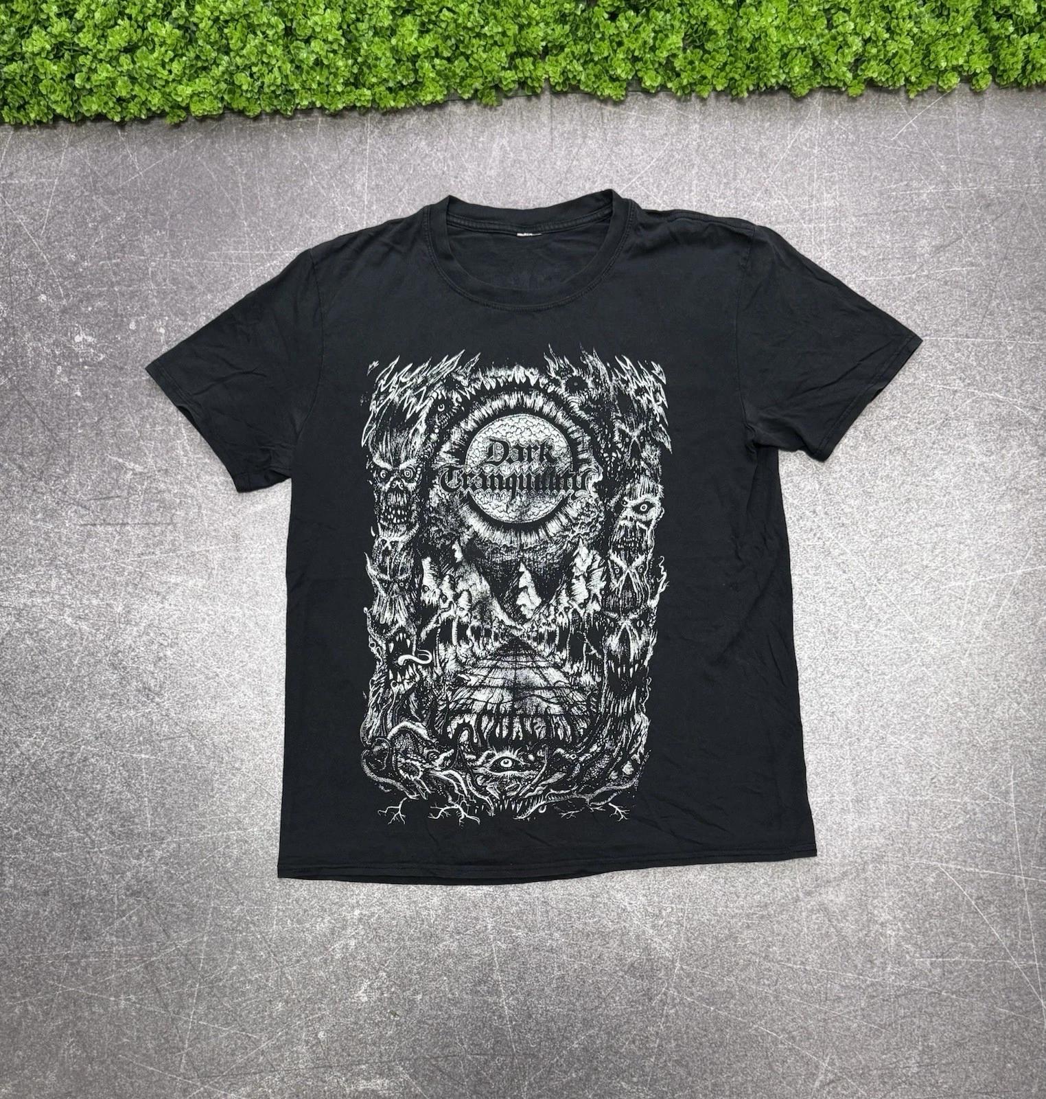 Dark Tranquility T-Shirt Metal Band Rock y2k L